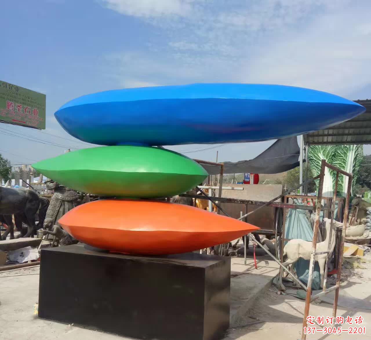 太原不锈钢罗汉雕塑缤纷色彩绚丽夺目