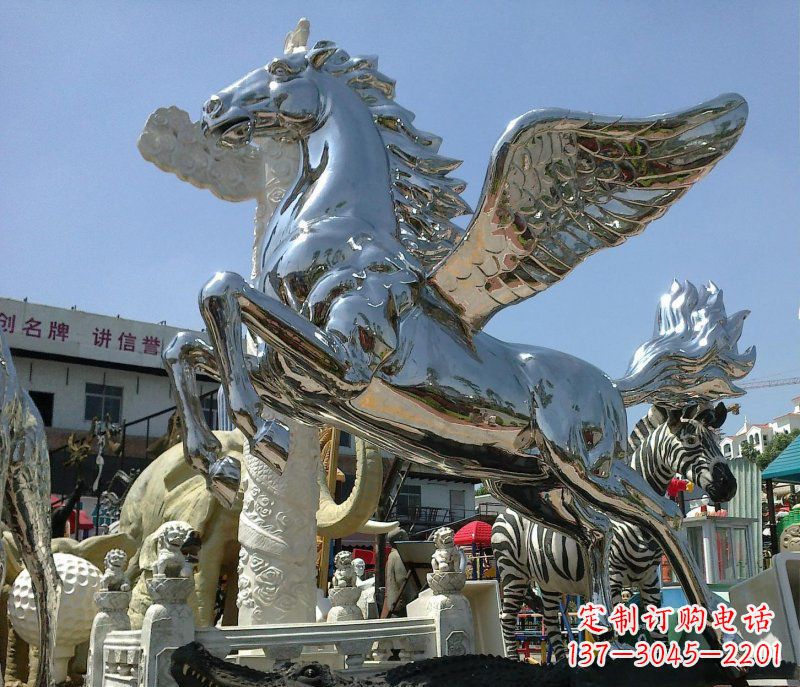 太原不锈钢飞马雕塑——一座令人惊叹的艺术品