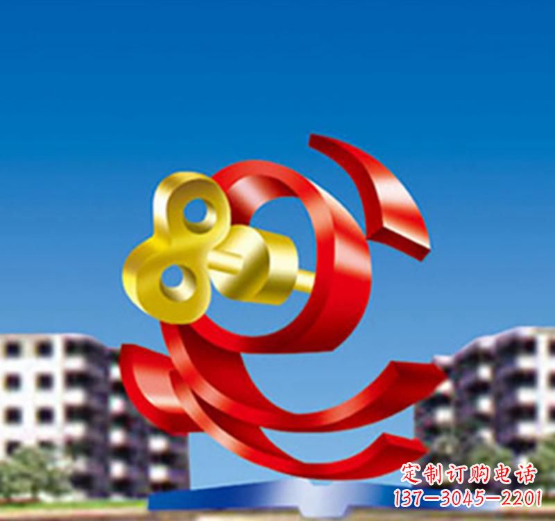 太原不锈钢飘带雕塑给公园景观带来独特美感