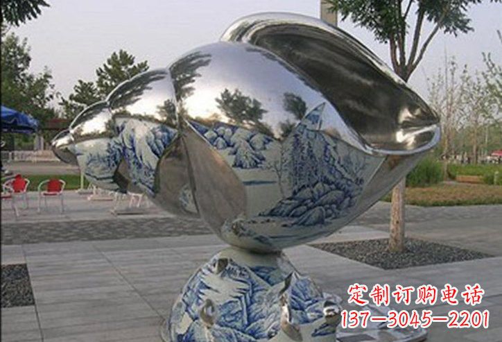 太原不锈钢海螺雕塑艺术的精美结晶