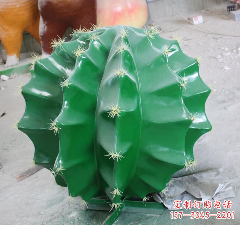 太原不锈钢仙人掌雕塑给公园景观增添灵动之美