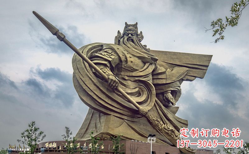 太原不锈钢关公广场雕塑传承中华文化