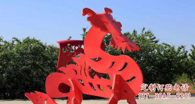 太原不锈钢貔貅雕塑为广场增添美感