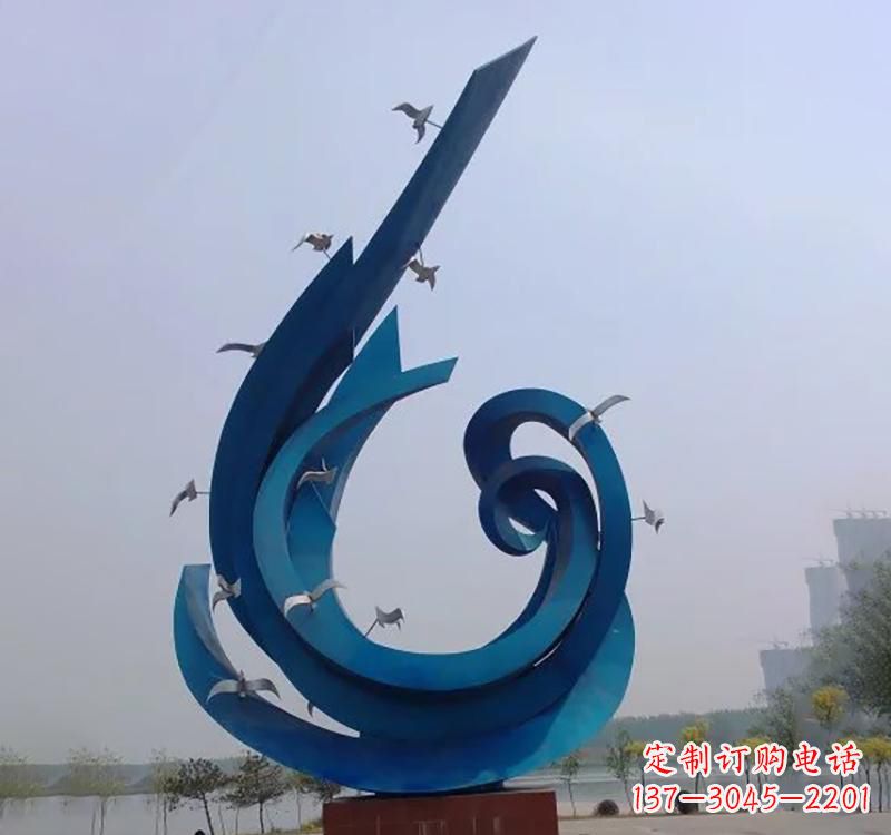 太原不锈钢鸽子雕塑——缔造城市新景象