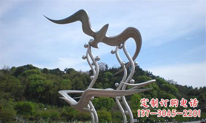 太原海鸥雕塑传递自然之美