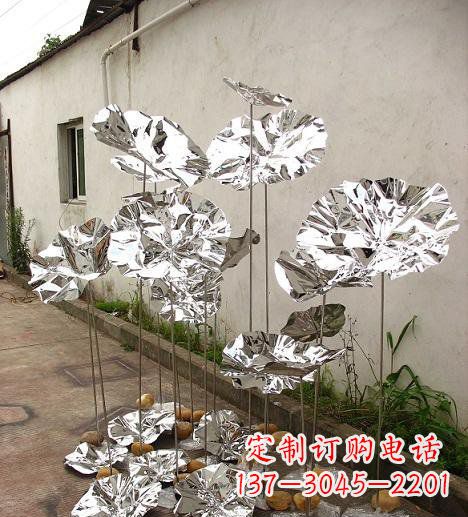 太原荷叶雕塑传承百年文化精髓
