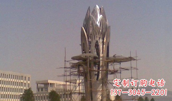 太原不锈钢火炬雕塑精致而又耐用