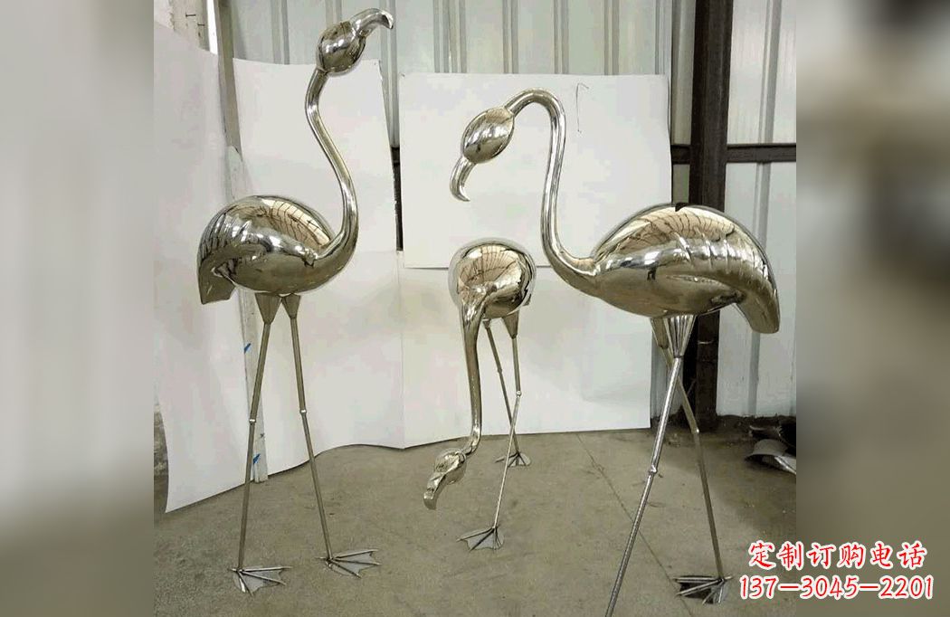 太原不锈钢火烈鸟——雕塑之美
