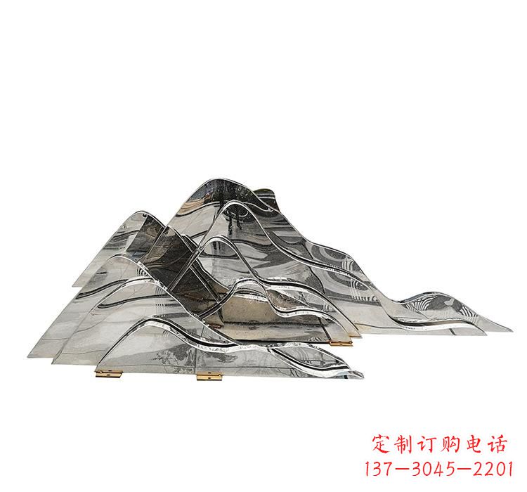 太原不锈钢假山雕塑艺术与自然的完美结合