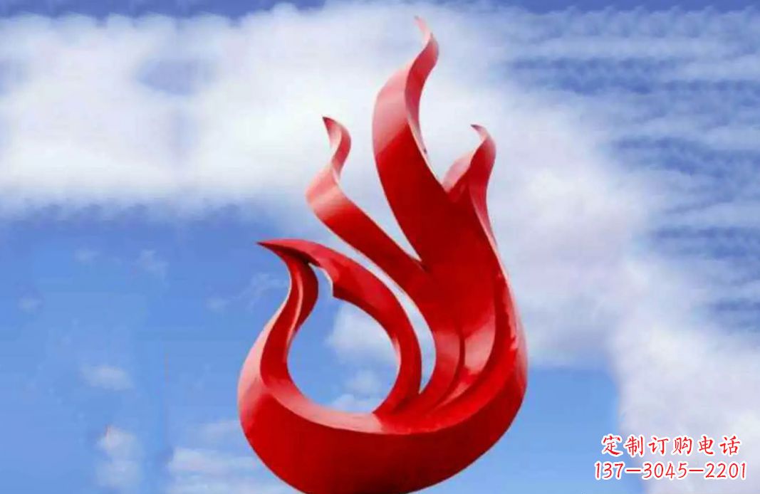 太原凤凰雕塑不锈钢金之美