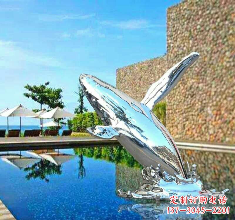 太原不锈钢鲸鱼雕塑艺术之美