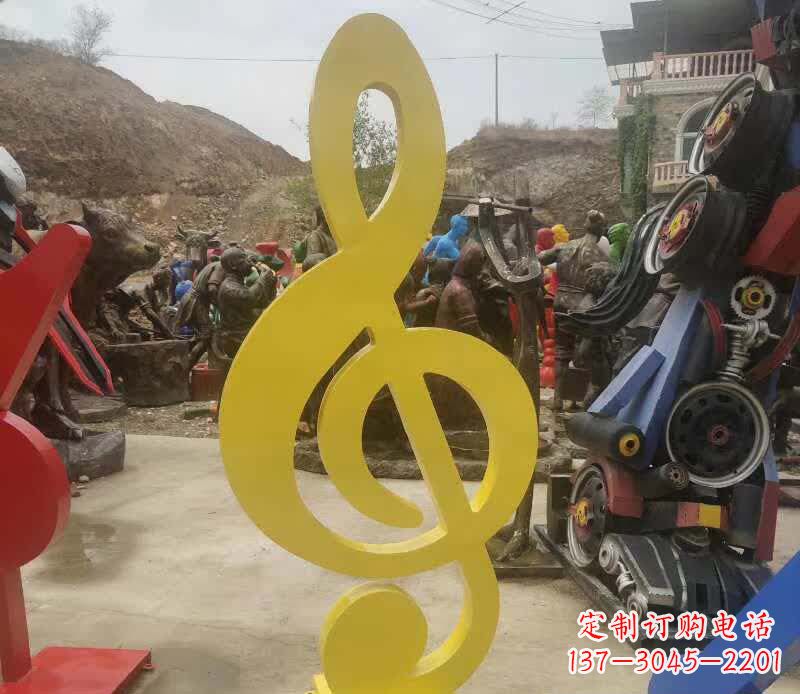 太原不锈钢音符雕塑美丽而持久的艺术