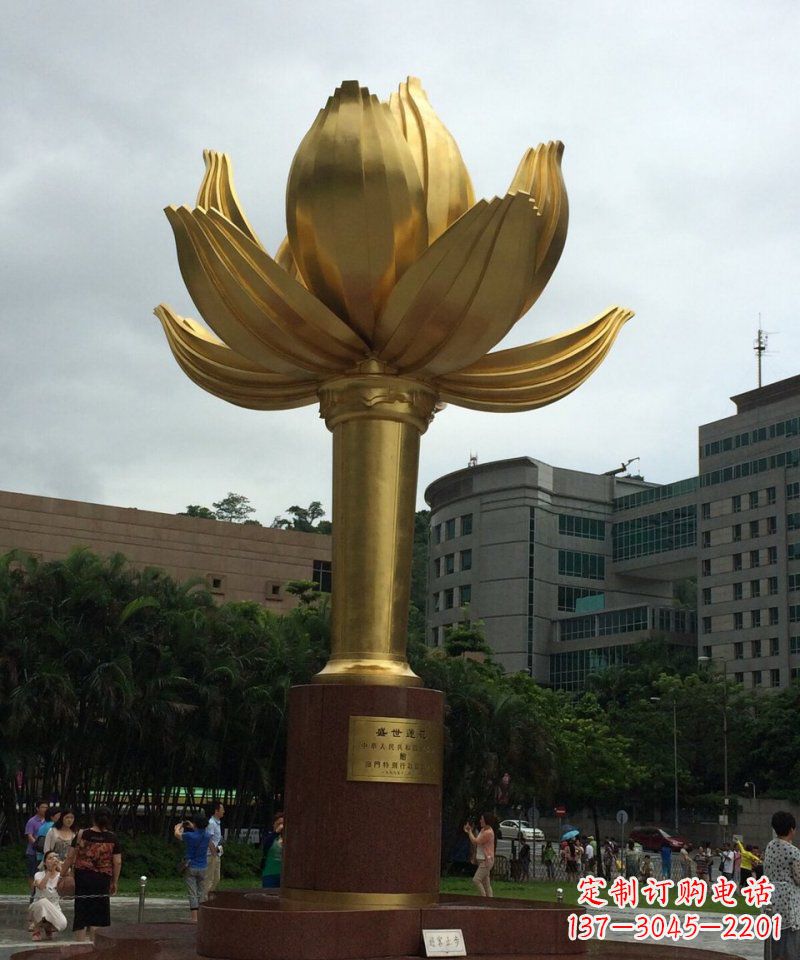 太原不锈钢莲花雕塑——美丽的艺术见证