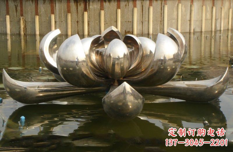 太原不锈钢莲花喷泉雕塑艺术精品的传承