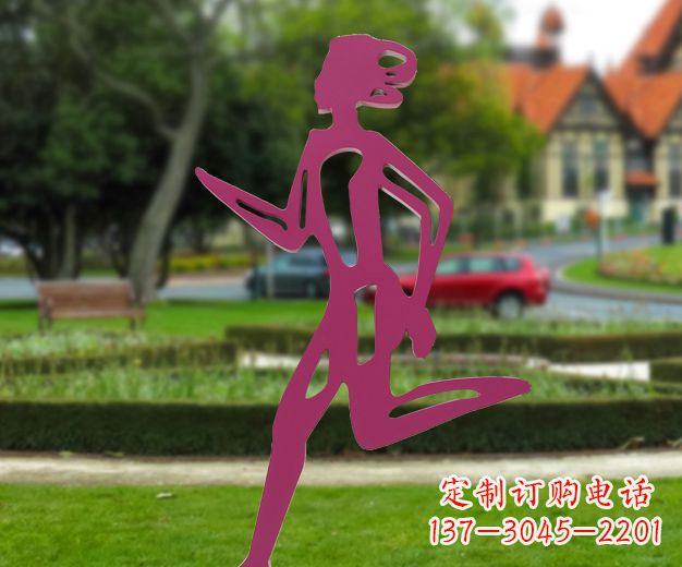 太原精美不锈钢女人雕塑