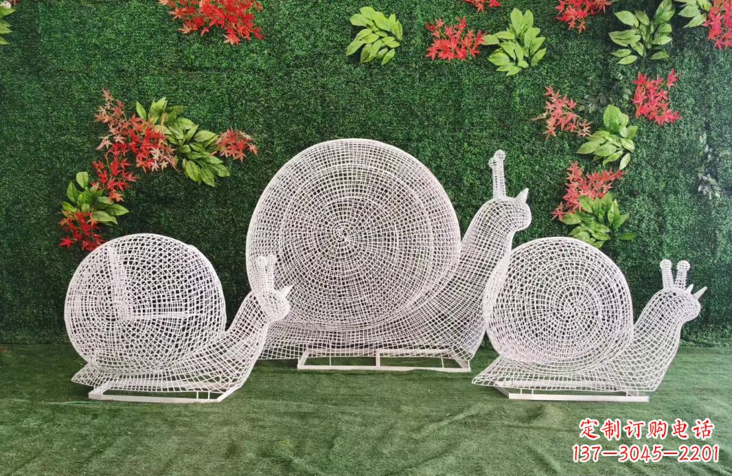 太原不锈钢镂空蜗牛雕塑艺术技艺的精致之美