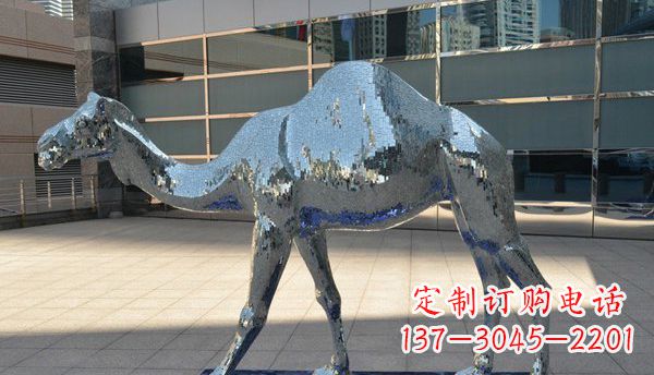 太原不锈钢骆驼雕塑一种充满浪漫情怀的艺术品