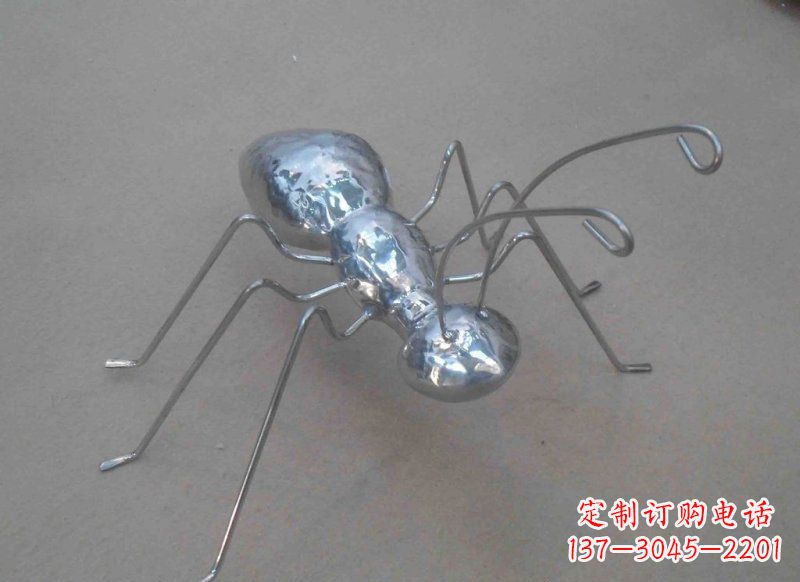 太原不锈钢蚂蚁公园动物雕塑一种具有艺术价值的蚂蚁雕塑