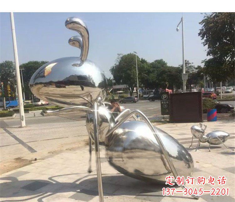 太原不锈钢蚂蚁雕塑艺术与自然的完美结合