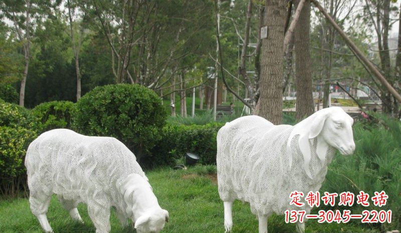 太原不锈钢绵羊雕塑——精致美观的艺术品