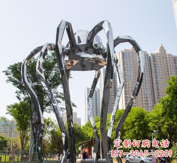 太原精致的不锈钢螃蟹雕塑