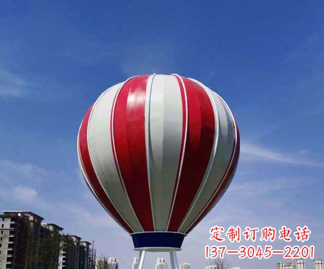 太原不锈钢热气球雕塑给景观增添精彩