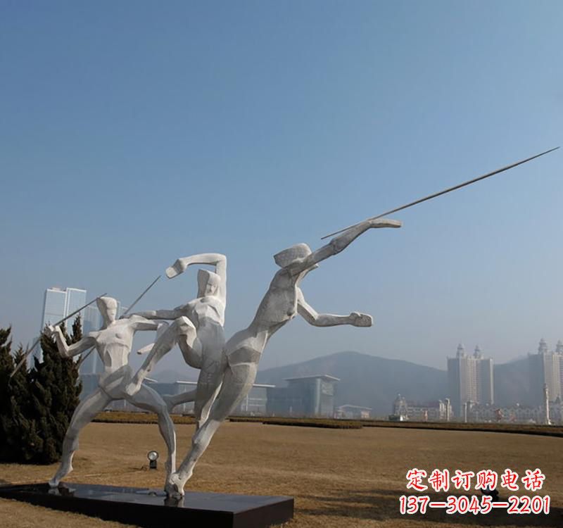 太原不锈钢标枪雕塑