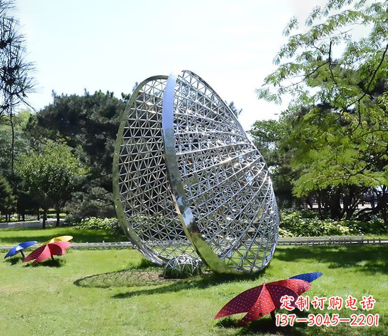 太原不锈钢扇贝雕塑精美绝伦的自然之美