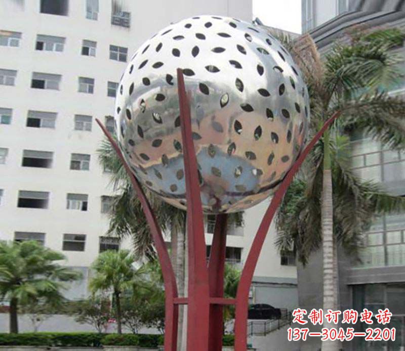 太原镂空树叶雕塑——给校园景观增添灵动之美