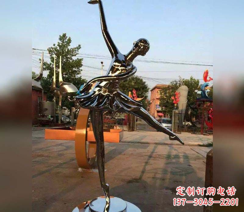 太原精美不锈钢美女雕塑