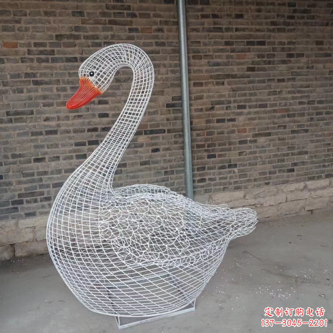 太原精致的不锈钢天鹅雕塑