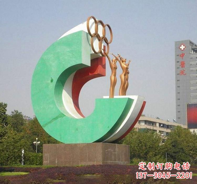 太原勇于拼搏的运动员雕塑