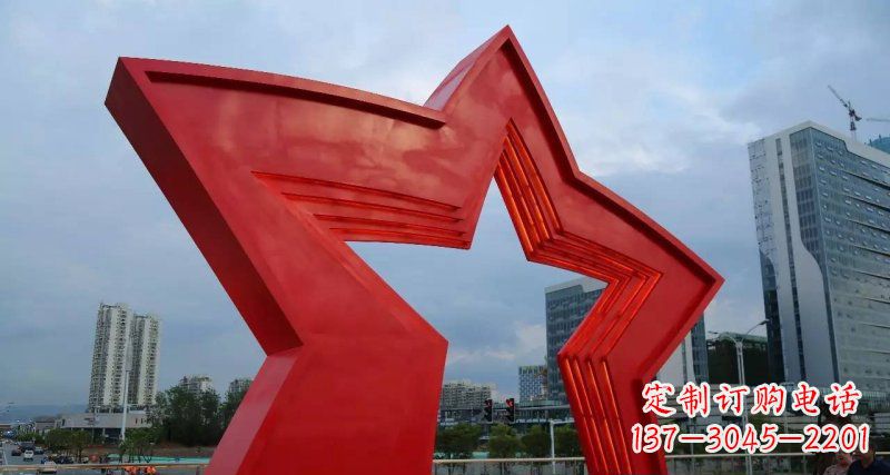 太原不锈钢拱门雕塑——表达浓浓城市情怀