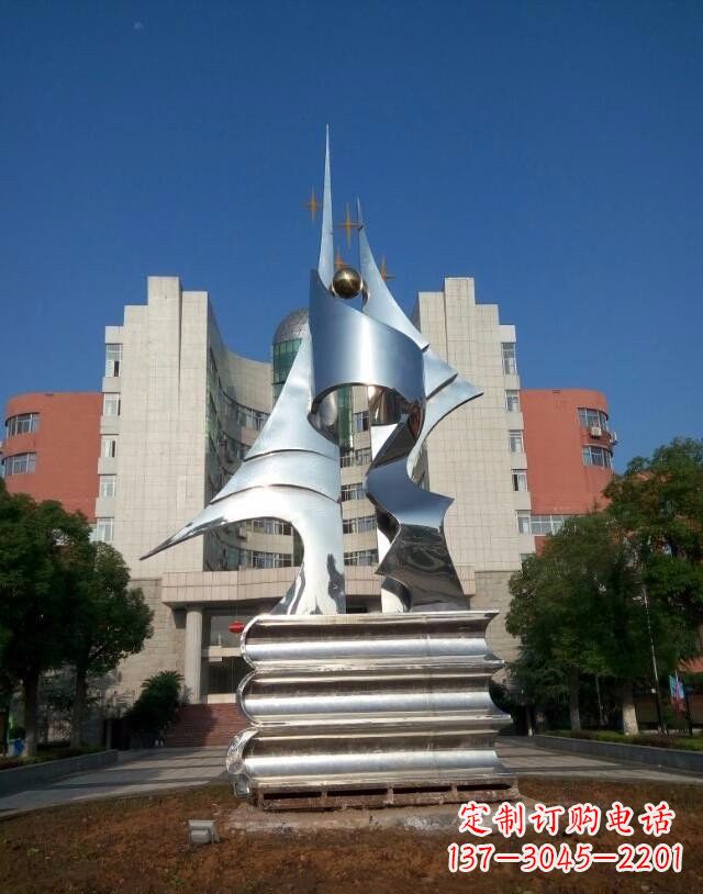 太原不锈钢书籍雕塑艺术与文化的结合