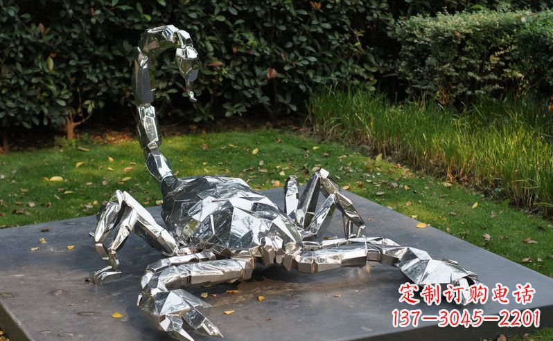 太原不锈钢蝎子雕塑