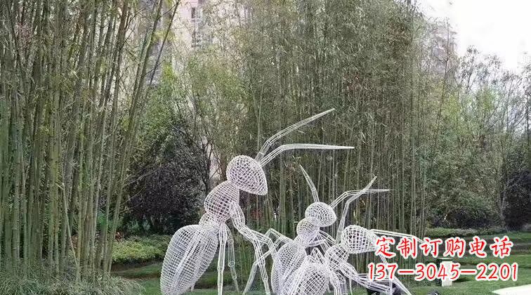 太原不锈钢艺术蚂蚁雕塑