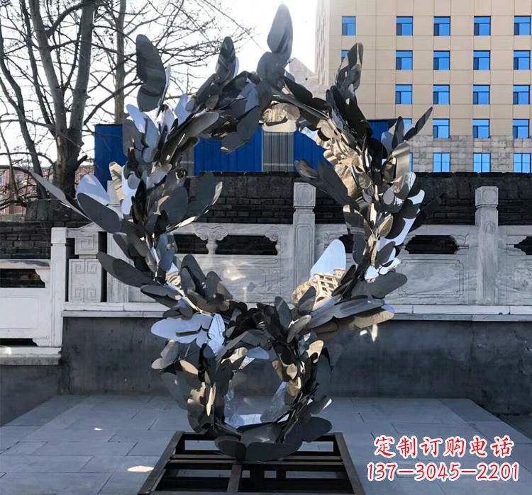 太原不锈钢蝴蝶之美——不锈钢艺术蝴蝶景观雕塑