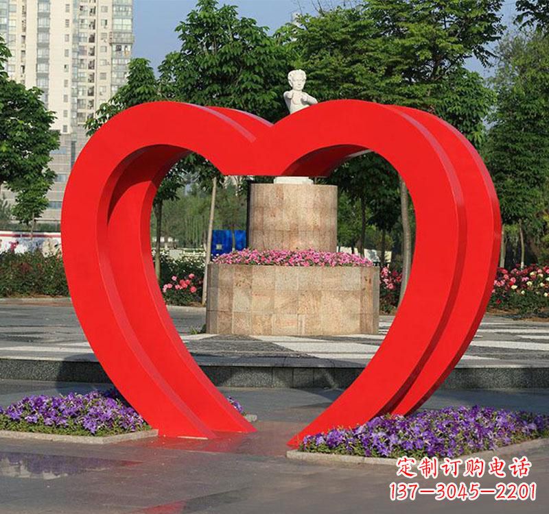 太原精美不锈钢拱门雕塑