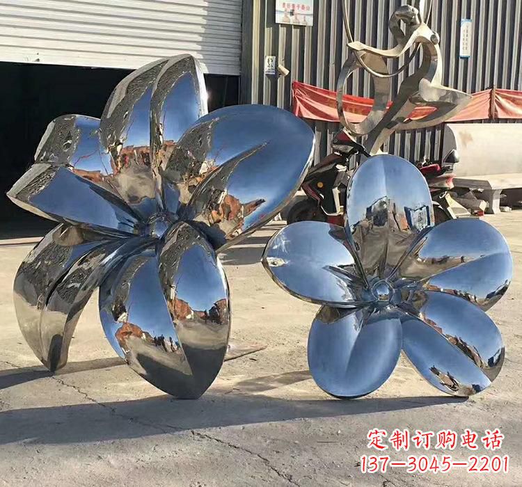 太原不锈钢荷花雕塑美丽又耐用