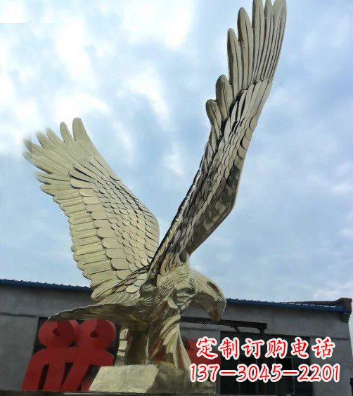太原不锈钢雄鹰展翅蓝天