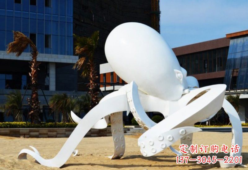 太原精美的不锈钢章鱼雕塑