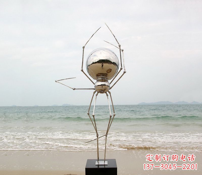 太原不锈钢的蜘蛛侠雕塑