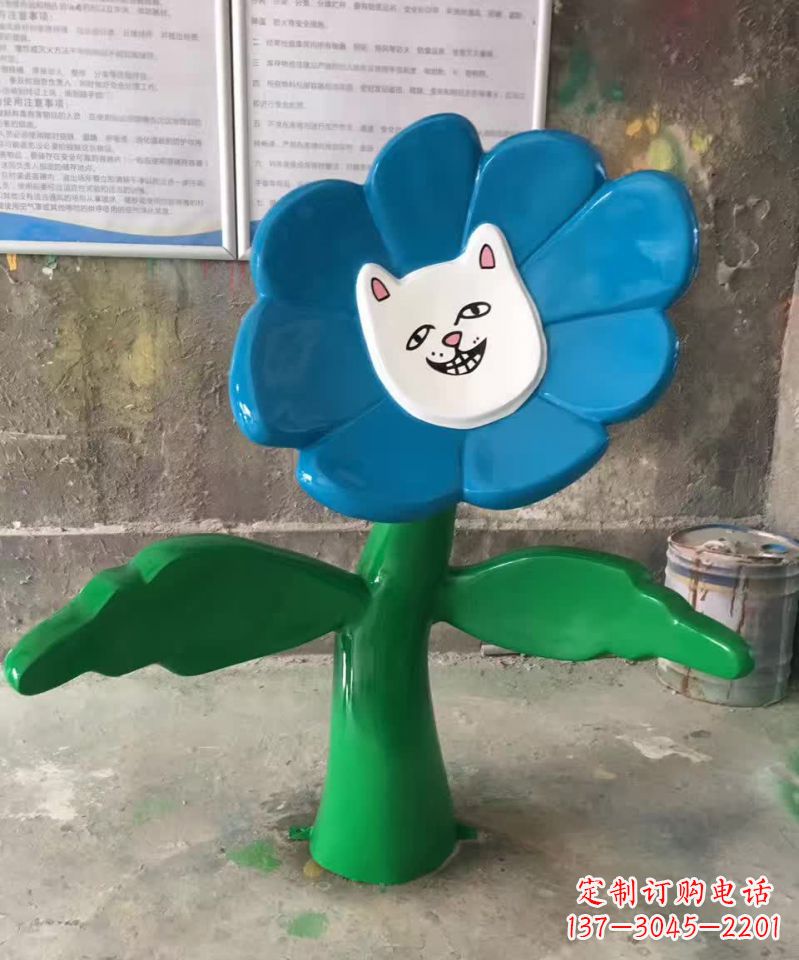 太原不锈钢装饰太阳花雕塑—给城市添彩