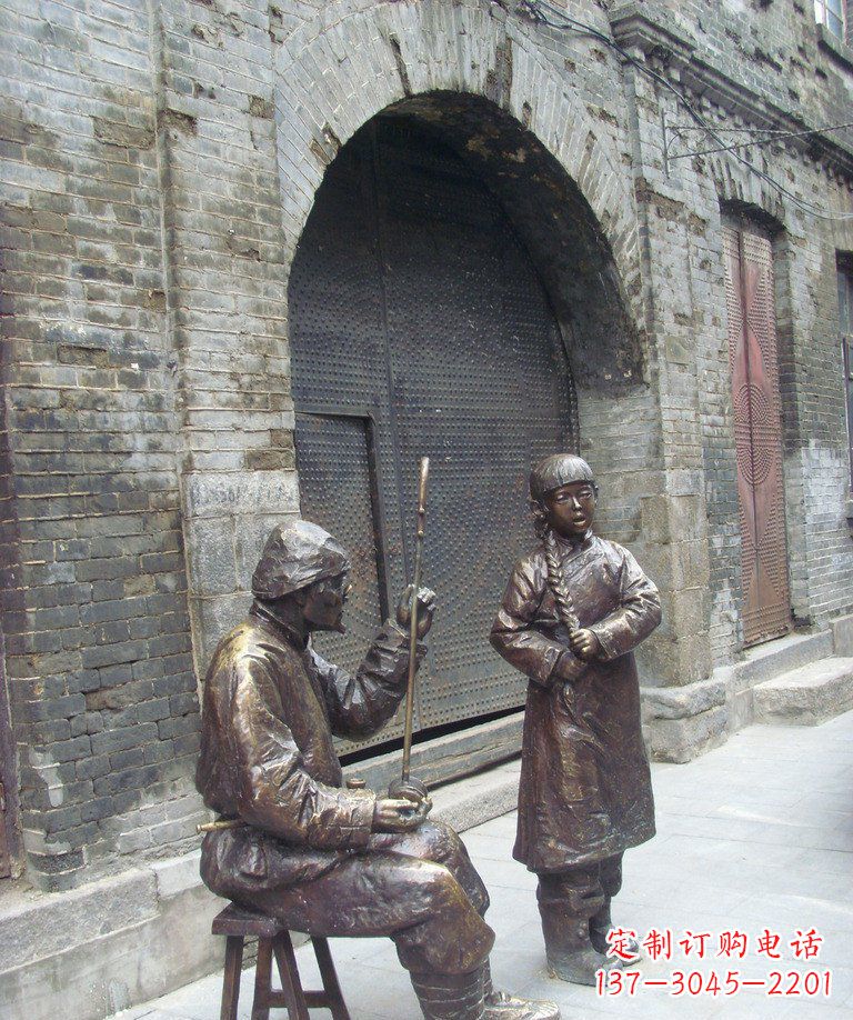 太原二胡铜雕艺术形式的精髓