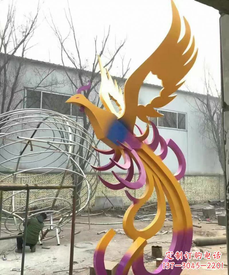 太原凤凰雕塑缔造不朽之美
