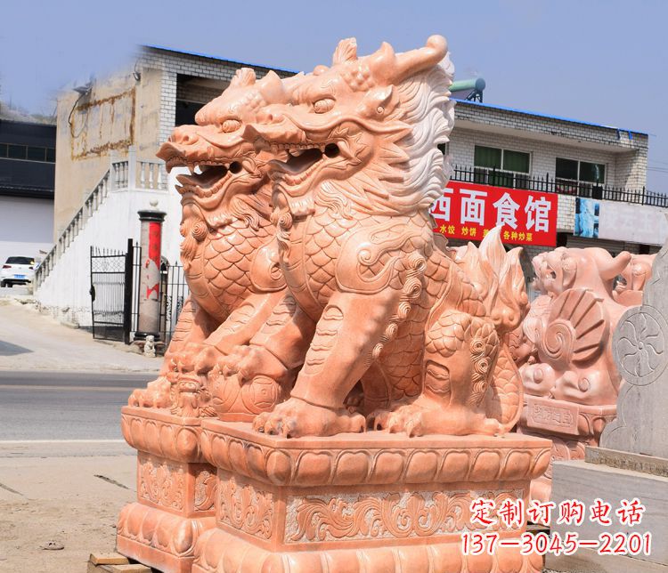 太原传说中的麒麟雕塑