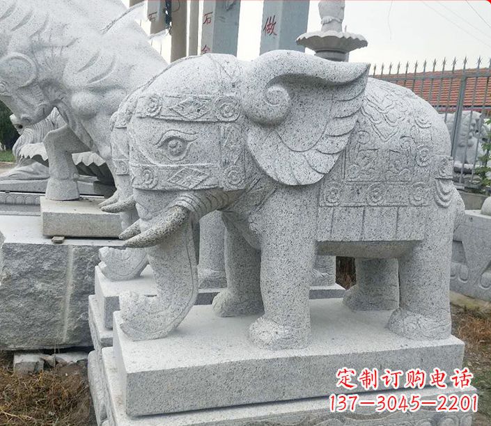 太原藏传佛教大象雕塑