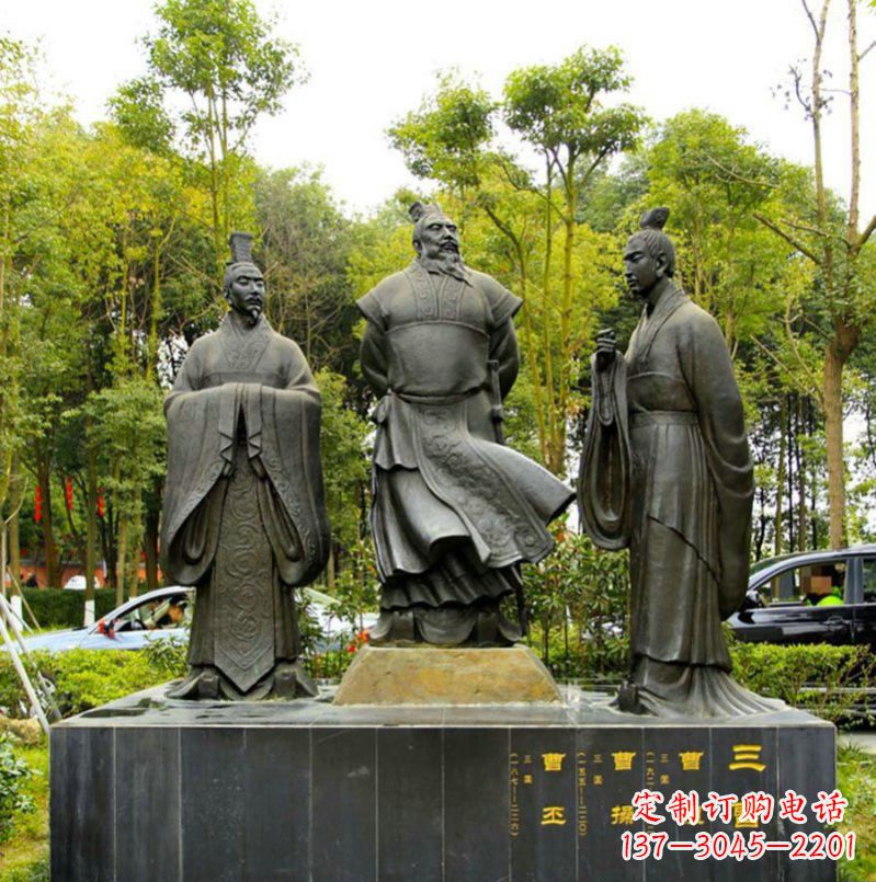 太原曹丕铜雕——汉朝历史上的一位伟大统治者