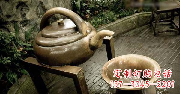 太原茶壶雕塑——精致的艺术品