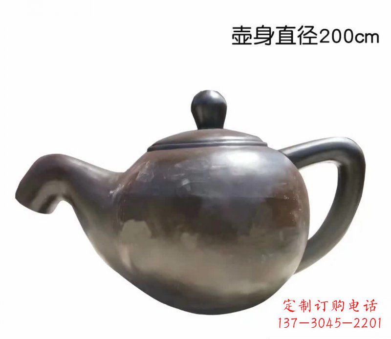 太原青铜茶壶雕塑——彰显传统文化的艺术精髓